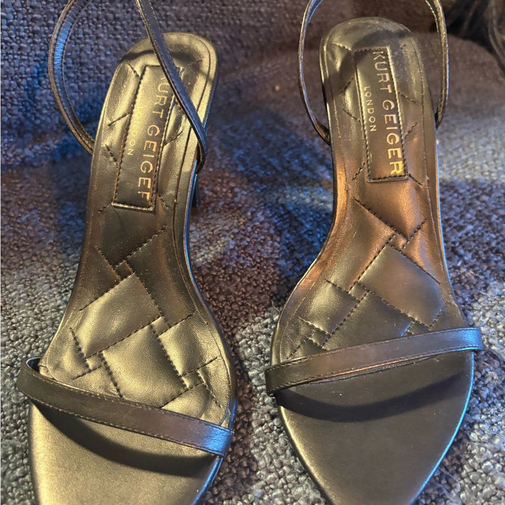 Kurt Geiger Black Heels with Timeless Elegance